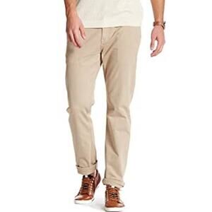 Joe's Pants Men's Size 40 Brixton Straight + Narrow Solid Tan Khaki